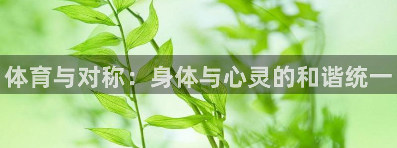 oety欧亿：体育与对称：身体与心灵的和谐统一